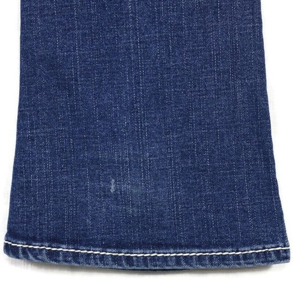 True Religion Rainbow Gina Bootcut Jeans Stretch Distressed 28 x 33 - Picture 12 of 12